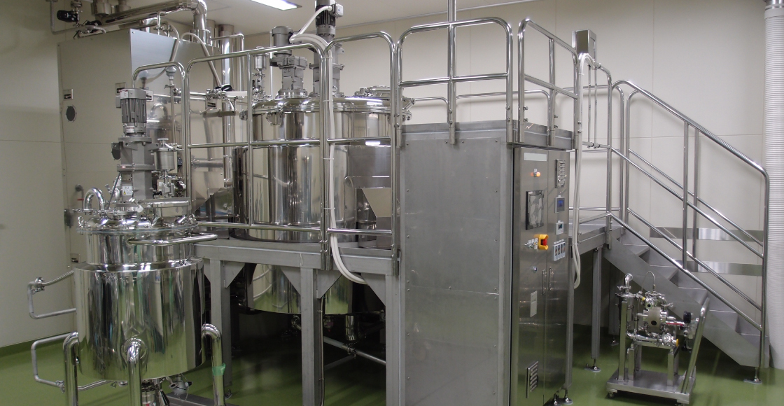 固形剤調製設備