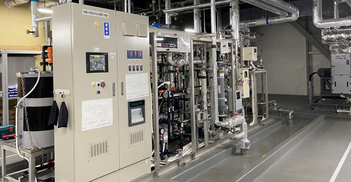 精製水製造供給設備