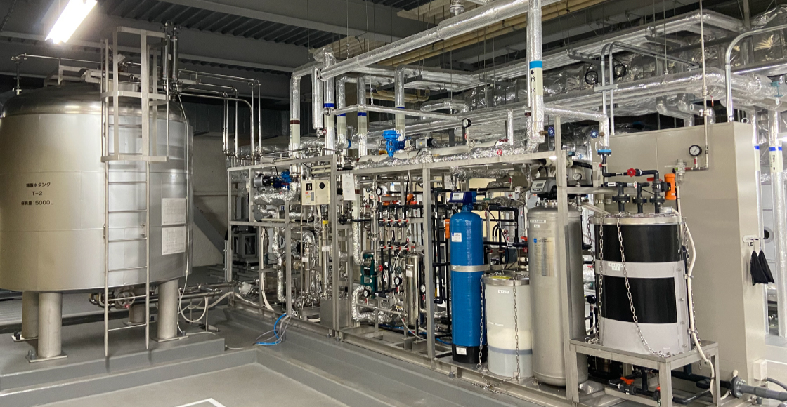 精製水製造供給設備
